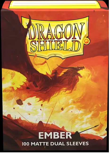 Dragon Shield - Dual Matte Sleeves - Ember 100ct
